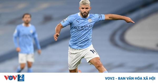 Tiền đạo Sergio Agüero trong màu áo Manchester City thi đấu sắc bén dưới sự chỉ đạo của HLV Pep Guardiola tại Premier League
