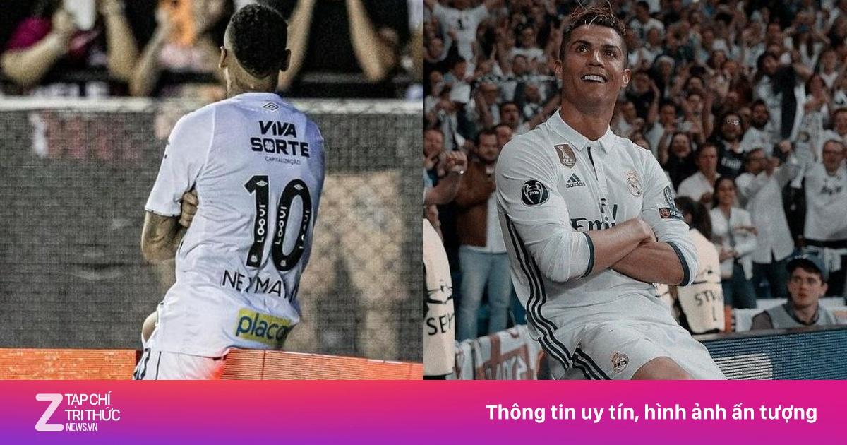 Bộ ba huyền thoại MSN Messi Suárez Neymar ăn mừng bàn thắng trong màu áo Barcelona lừng danh đầy phấn khích. 