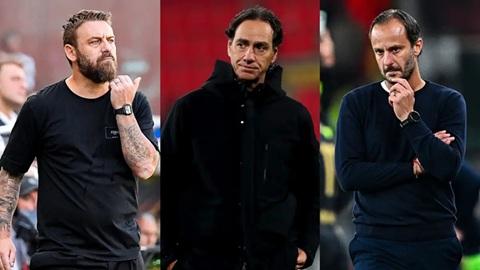 Gương mặt thất vọng của các cầu thủ Lazio trong trận thua đậm 4-1 trước AC Milan tại giải đấu Serie A khắc nghiệt.