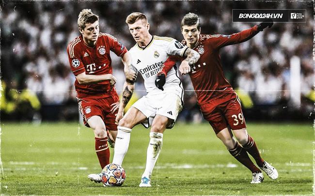 Tiền vệ Joshua Kimmich kiểm soát bóng, thể hiện vai trò nhạc trưởng tuyến giữa nổi bật của Bayern Munich