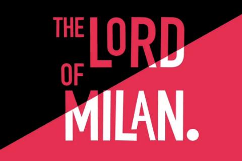 Khung cảnh sân vận động rực lửa với cờ và băng rôn của CĐV Juventus và Inter Milan trong trận derby d'Italia.