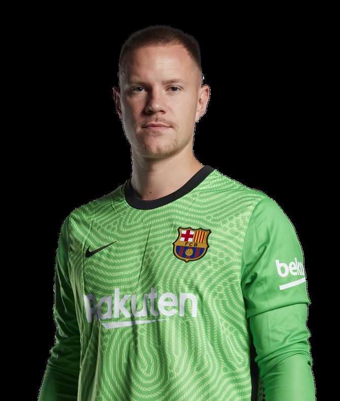 Marc-André ter Stegen thời còn trẻ thi đấu xuất sắc trong màu áo Borussia Mönchengladbach tại giải Bundesliga trước khi chuyển sang Barcelona