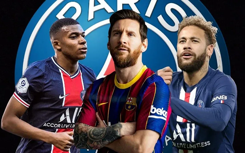 Neymar và Kylian Mbappé, hai siêu sao định hình lại sức mạnh tấn công của PSG qua các mùa giải.