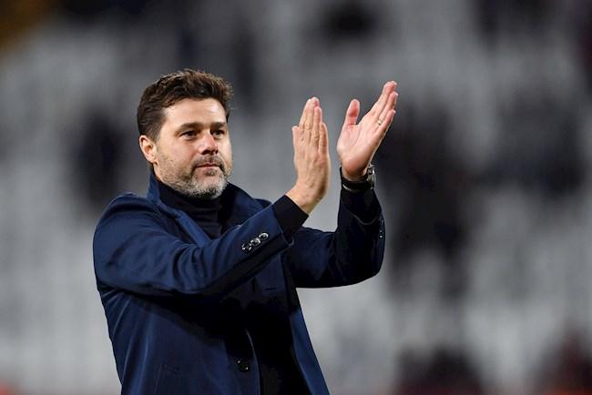 Các cầu thủ PSG thực hiện pressing tầm cao quyết liệt để giành lại bóng và triển khai tấn công nhanh dưới sự chỉ đạo của Pochettino
