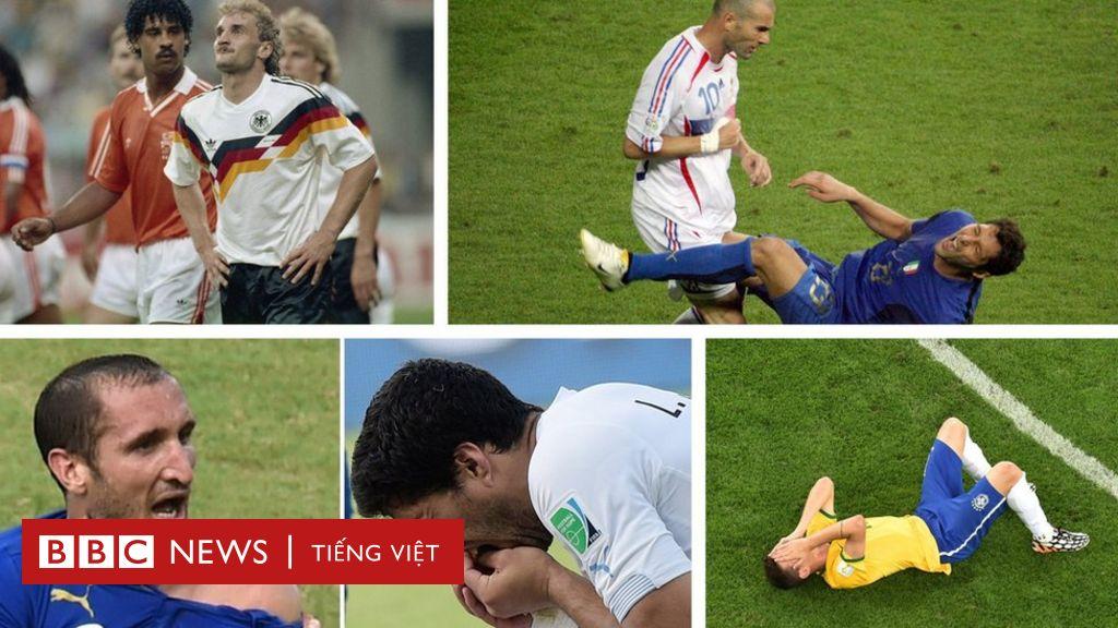Zinedine Zidane bật cao đánh đầu ghi bàn vào lưới Brazil trong trận chung kết lịch sử World Cup 1998.