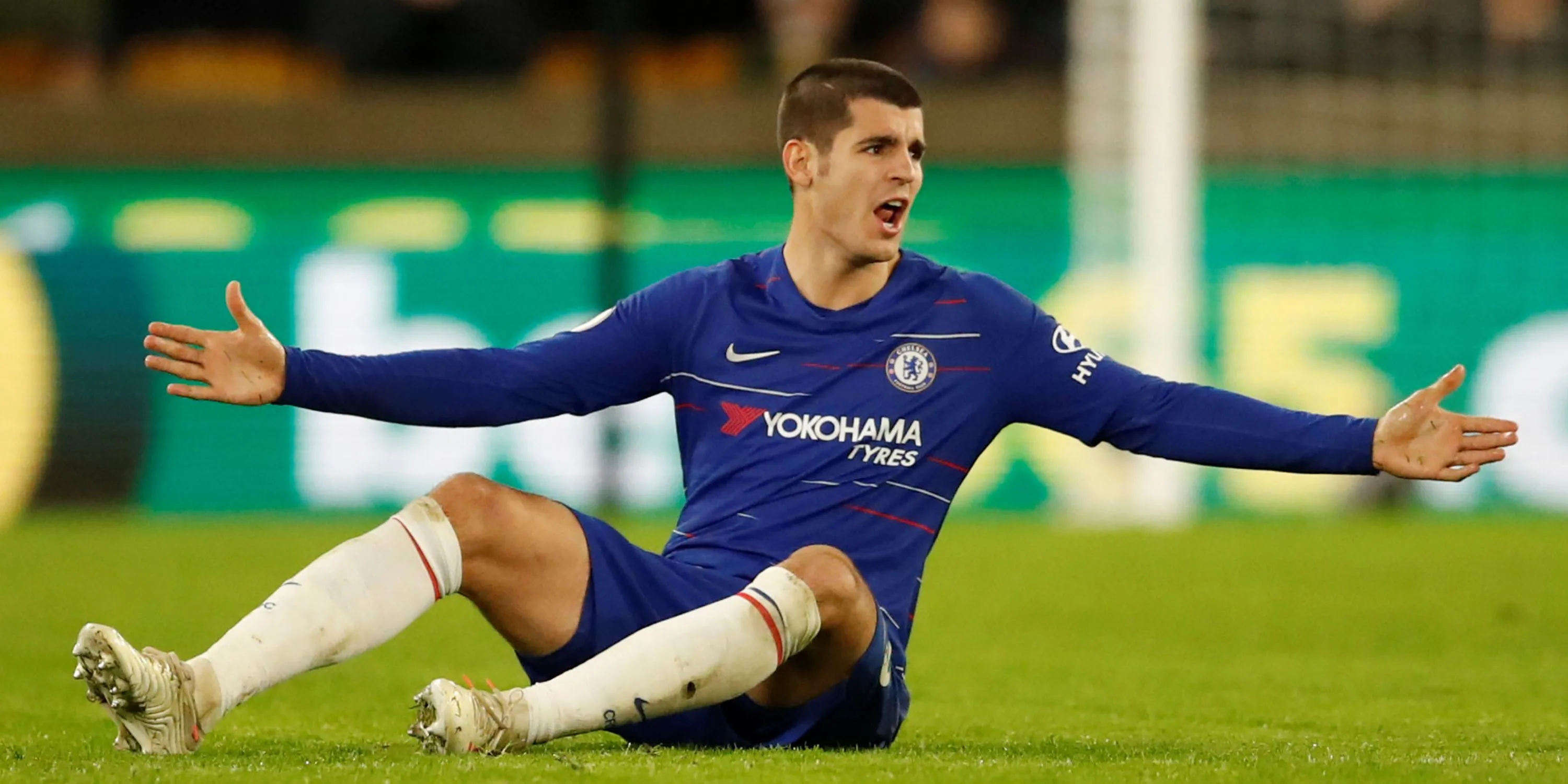 Alvaro Morata trong màu áo đội tuyển Tây Ban Nha