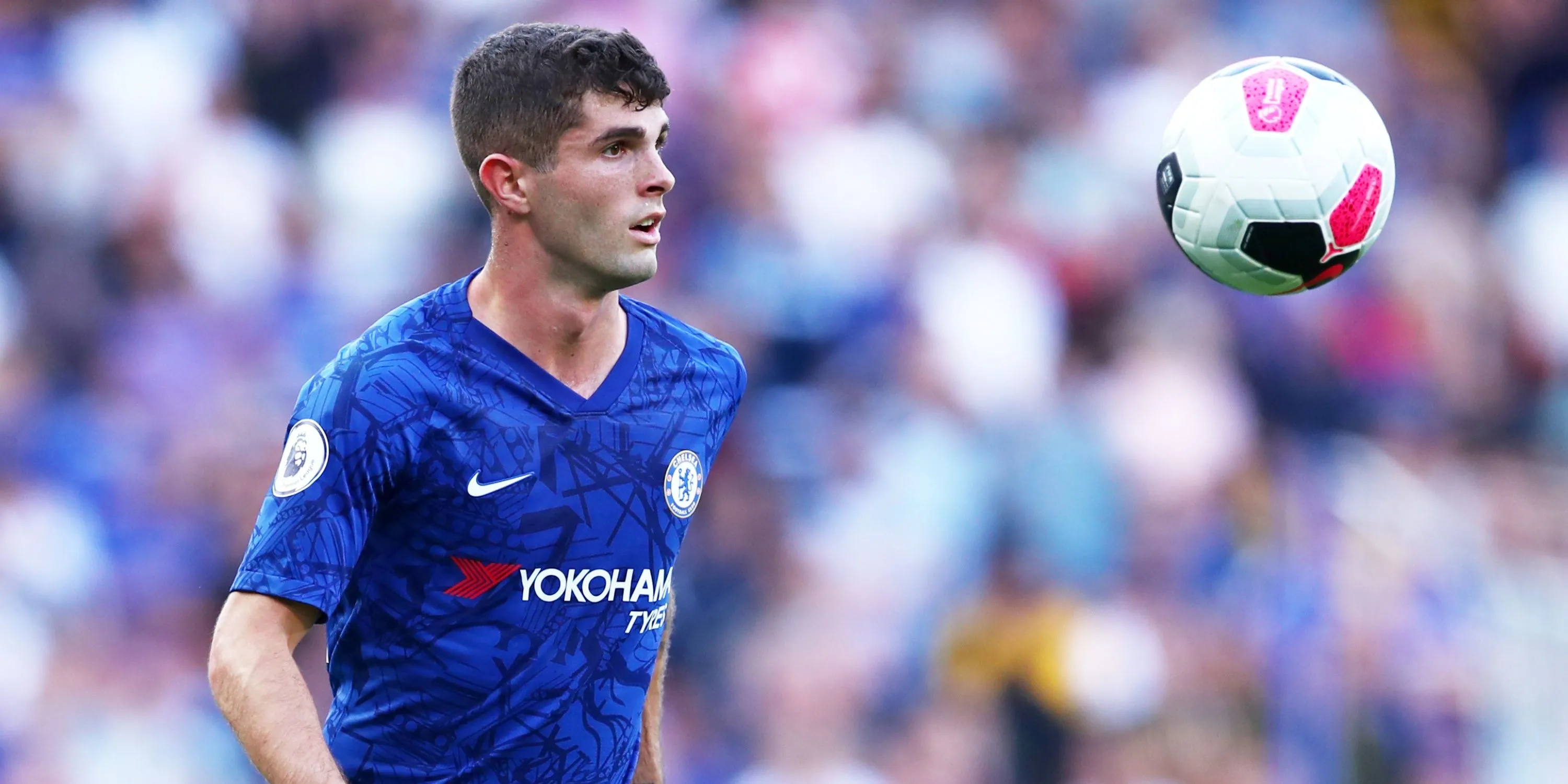Christian Pulisic trong màu áo Chelsea thi đấu