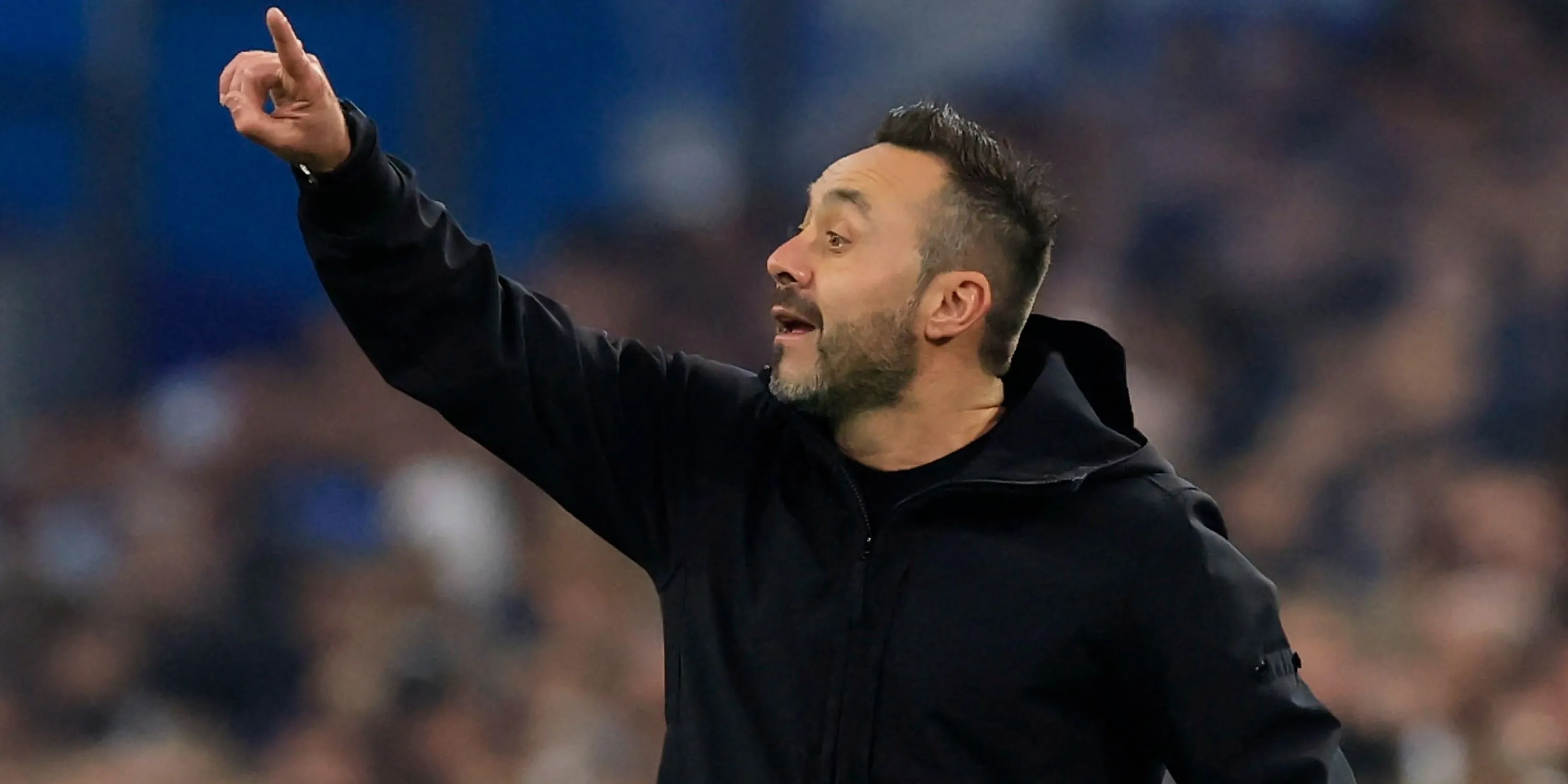 HLV Roberto De Zerbi trong màu áo Marseille tại Ligue 1