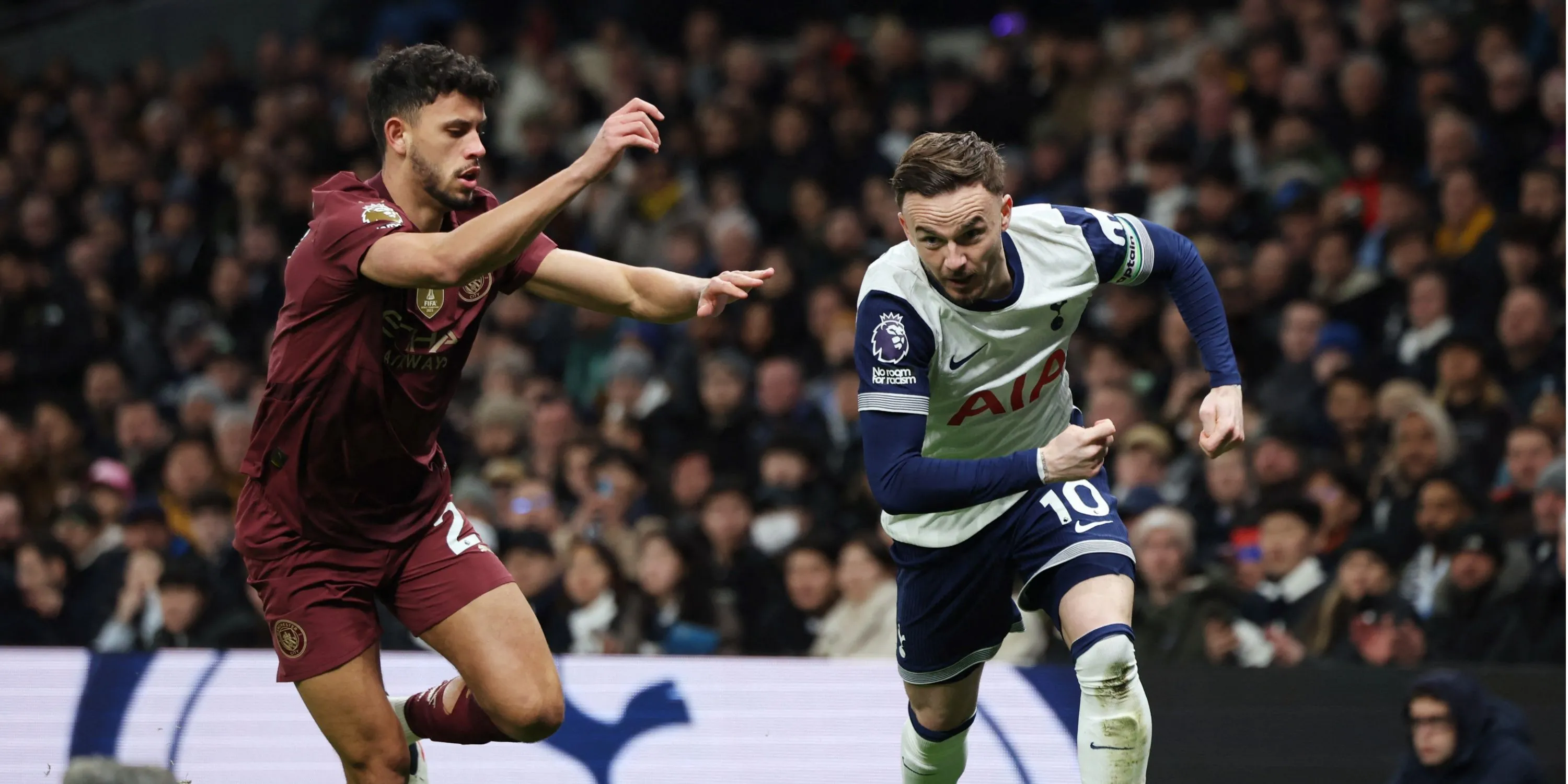 James Maddison trong màu áo Tottenham Hotspur mùa giải 2024-2025