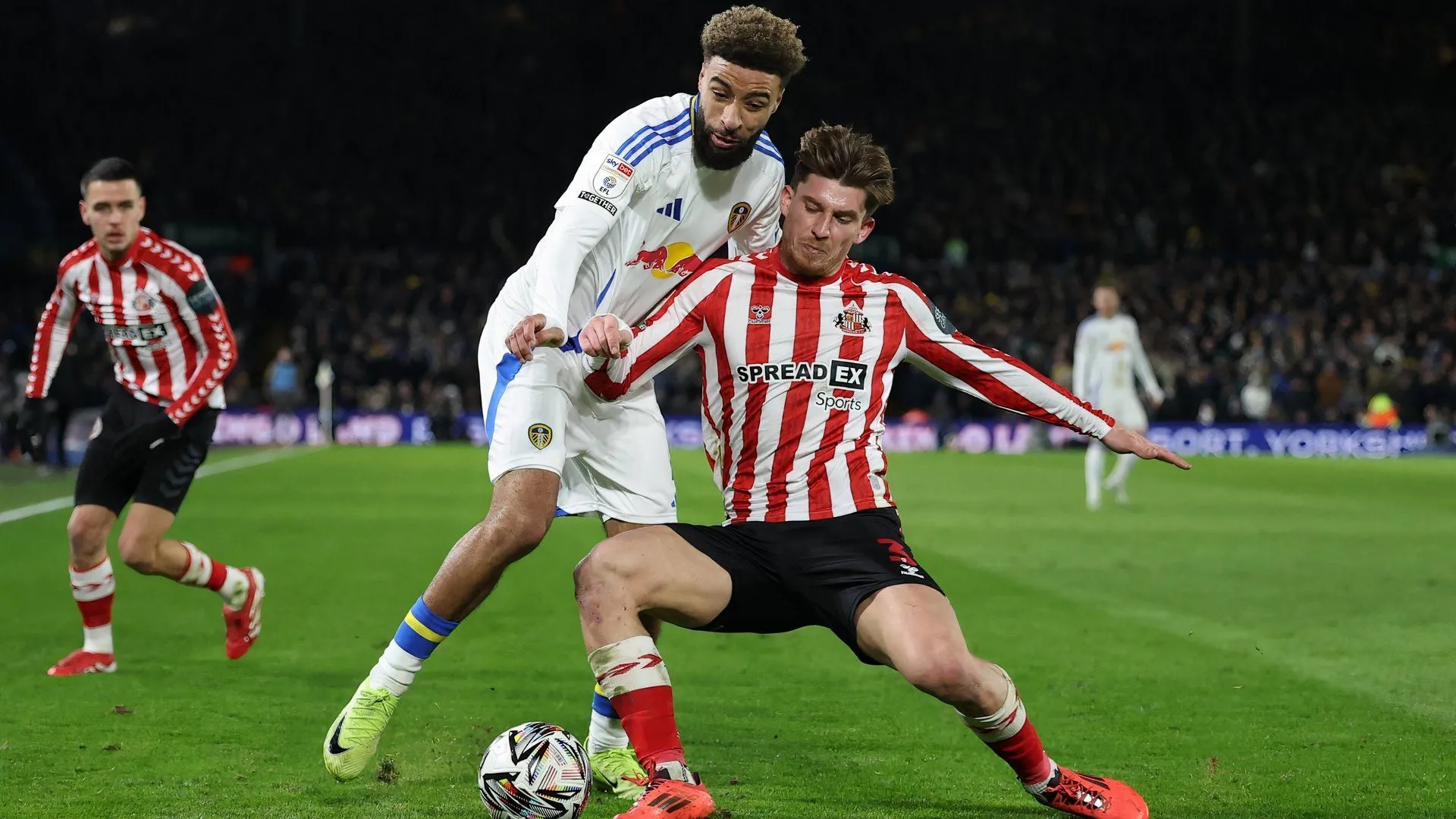 Logo câu lạc bộ Sunderland trên áo đấu sân nhà