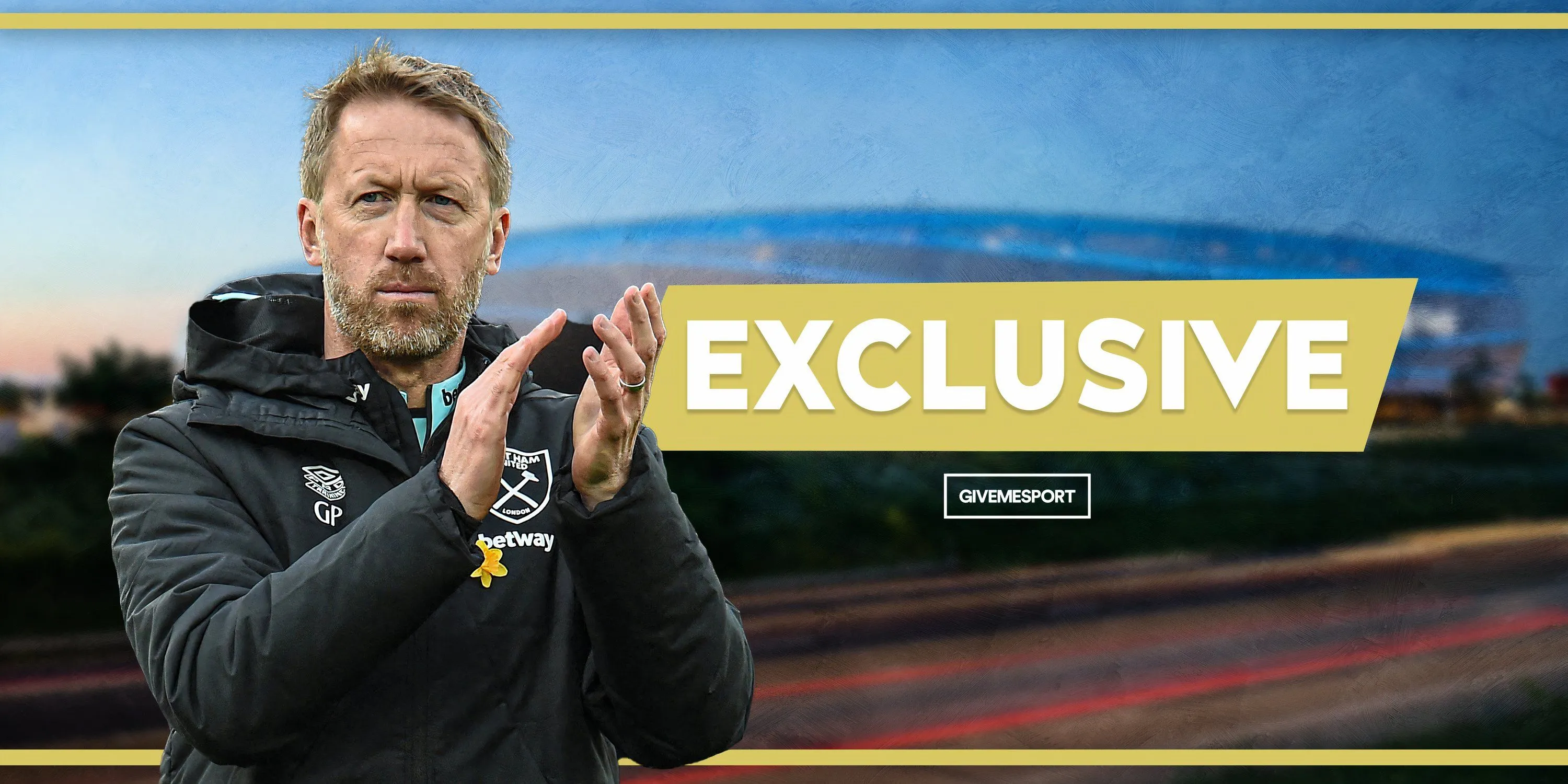 HLV Graham Potter của West Ham United, người đang tìm cách cải thiện đội hình