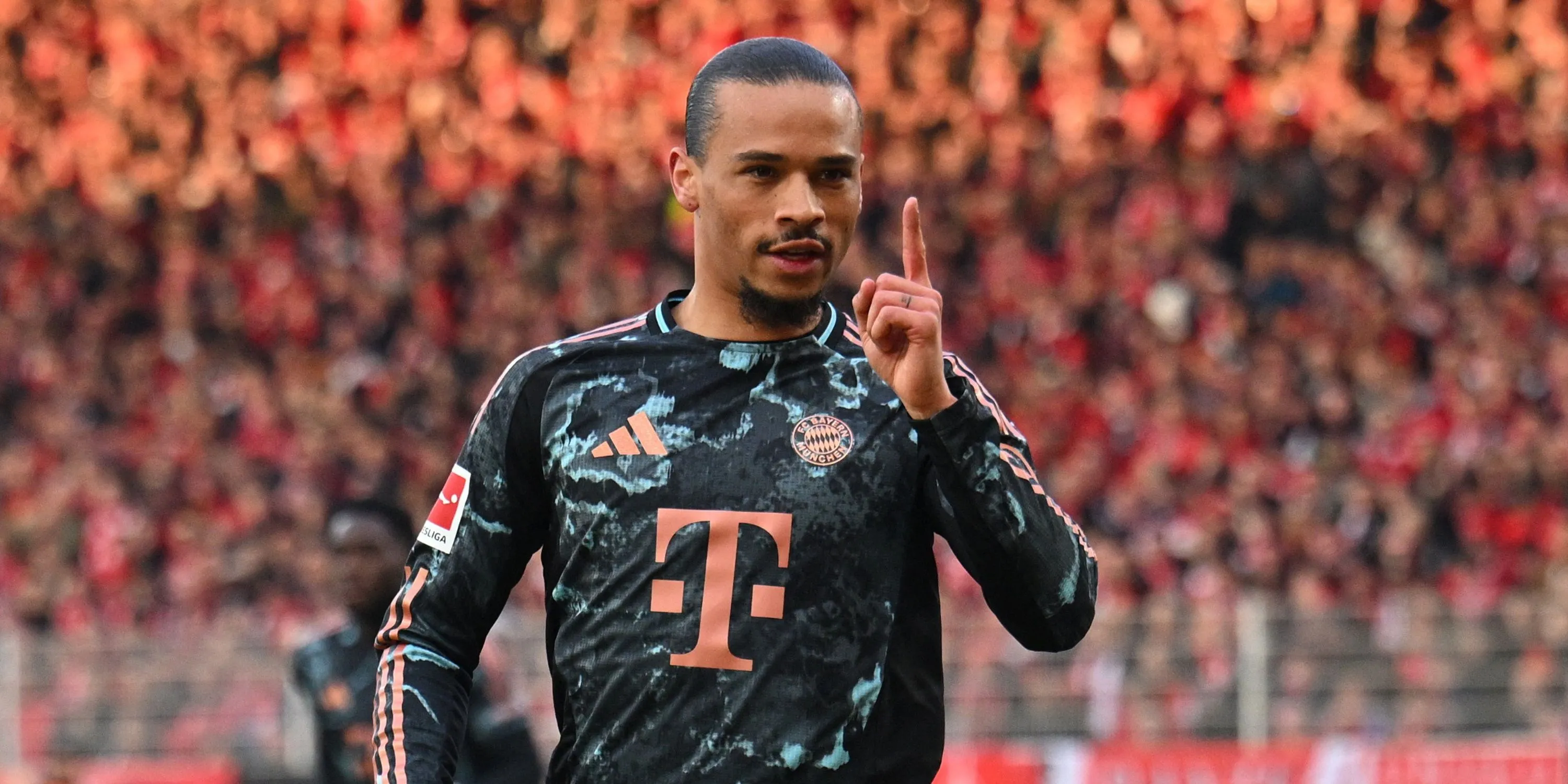 Leroy Sané trong bộ đồng phục Arsenal tại Premier League (ảnh minh họa chuyển nhượng)