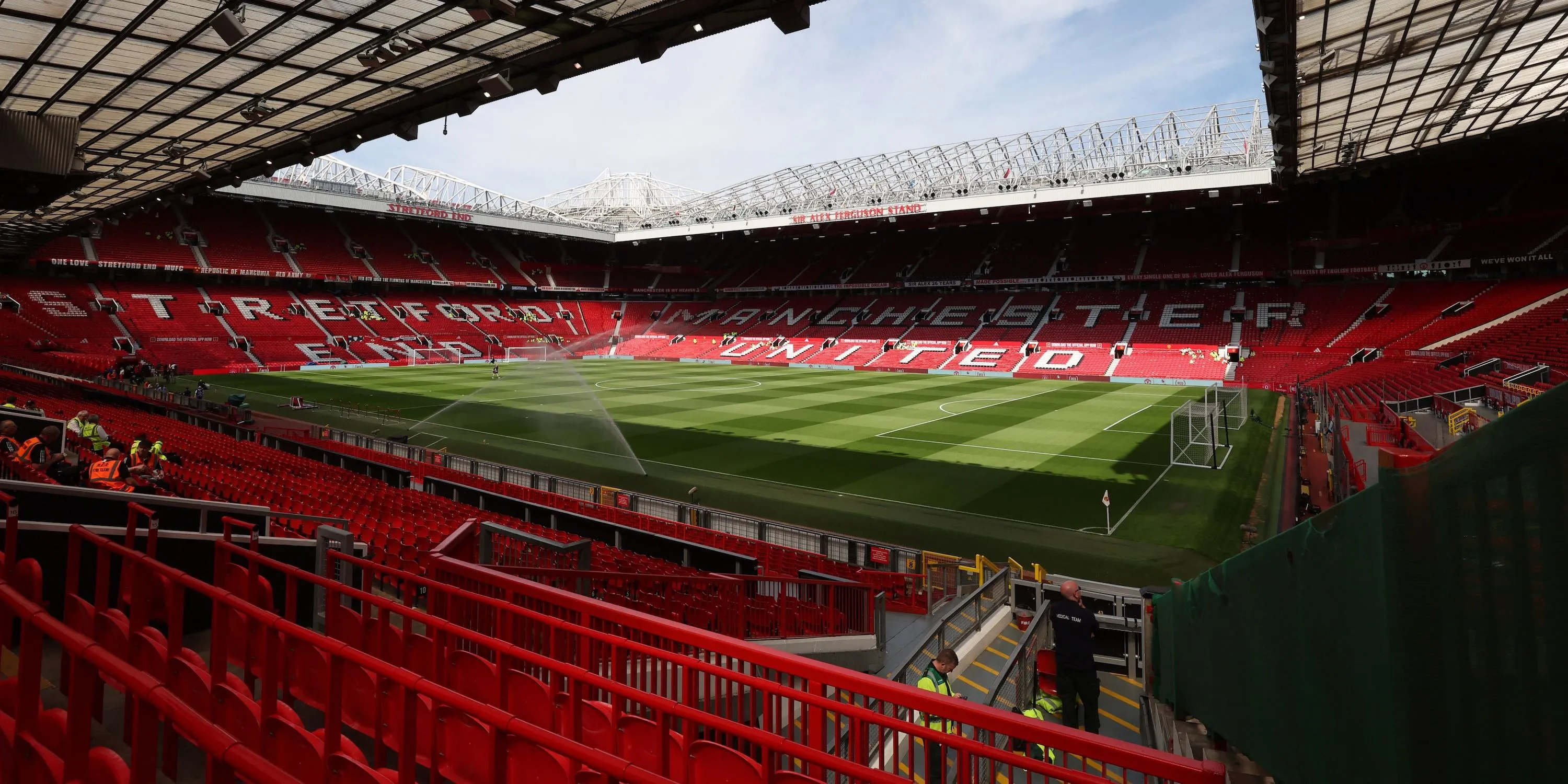 Sân vận động Old Trafford, sân nhà của câu lạc bộ Manchester United