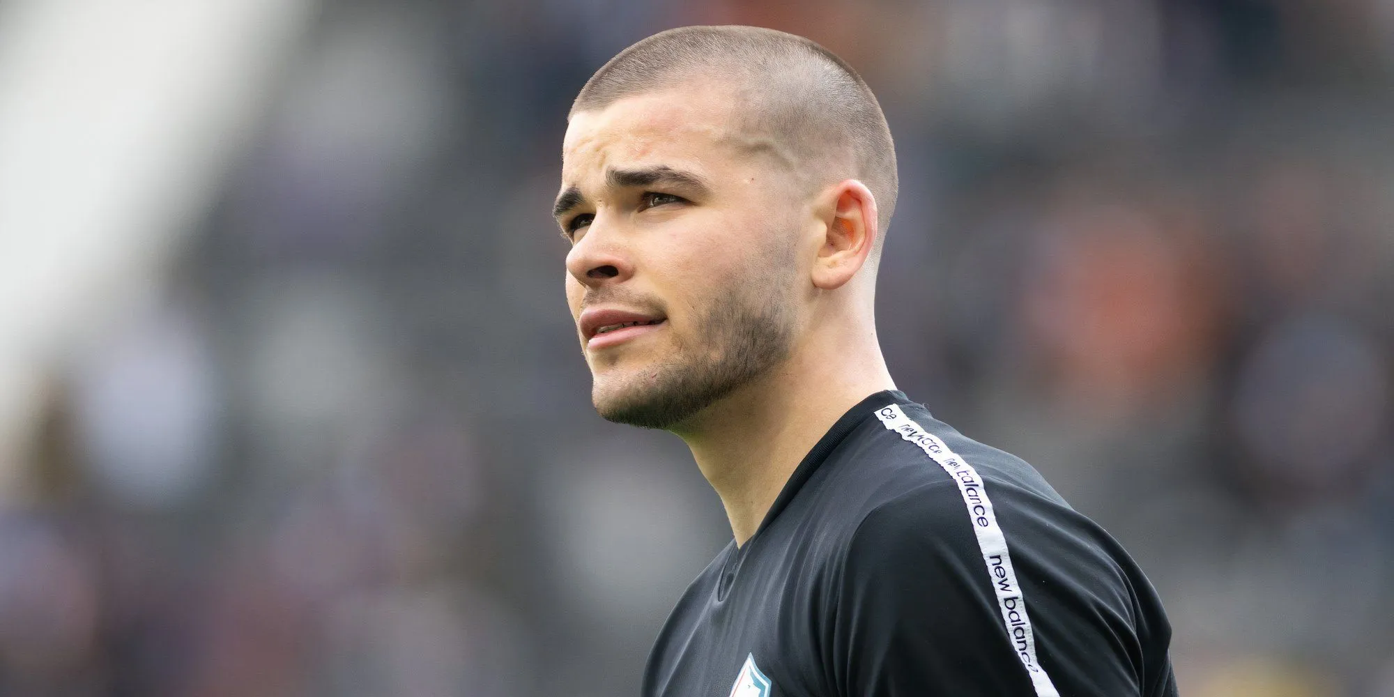 Thủ môn Lucas Chevalier, mục tiêu tiềm năng của Manchester United, đang thi đấu cho Lille
