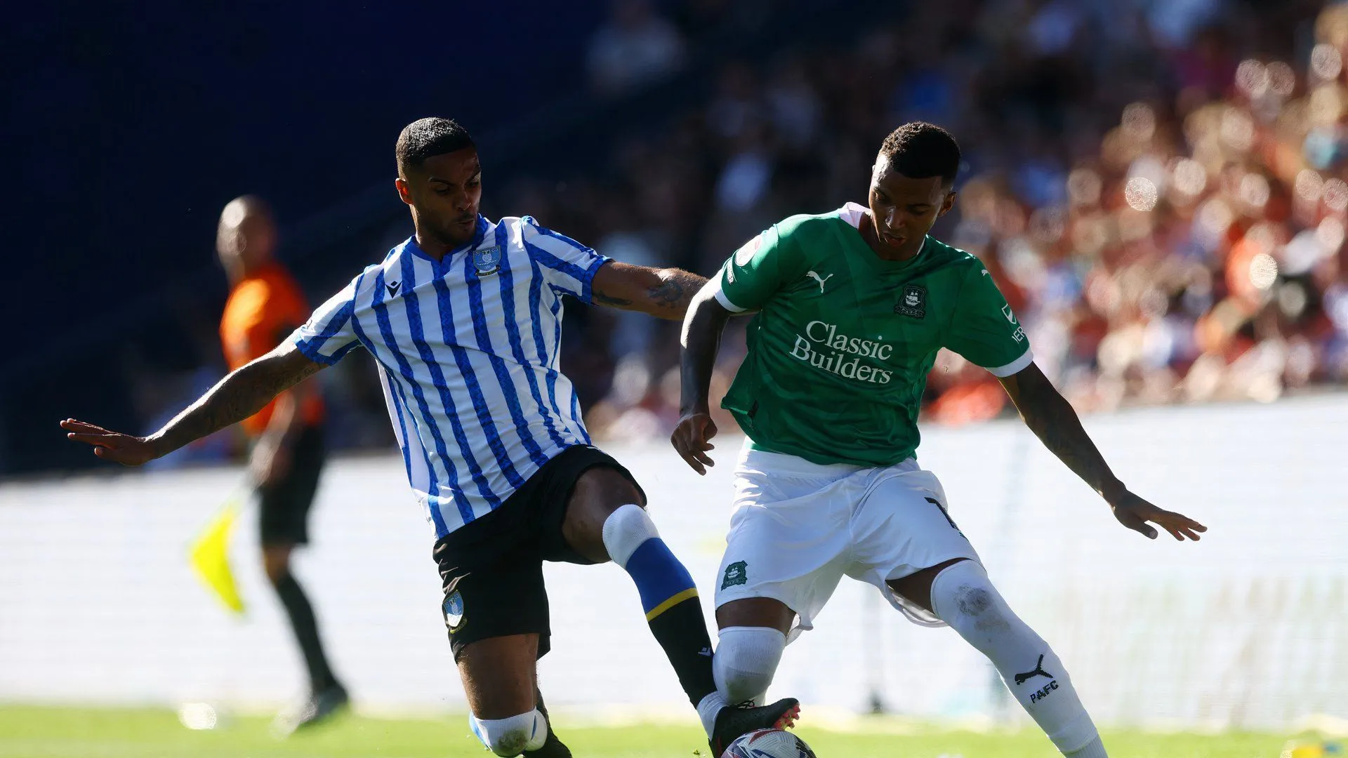 Cầu thủ Max Lowe trong màu áo Sheffield Wednesday.
