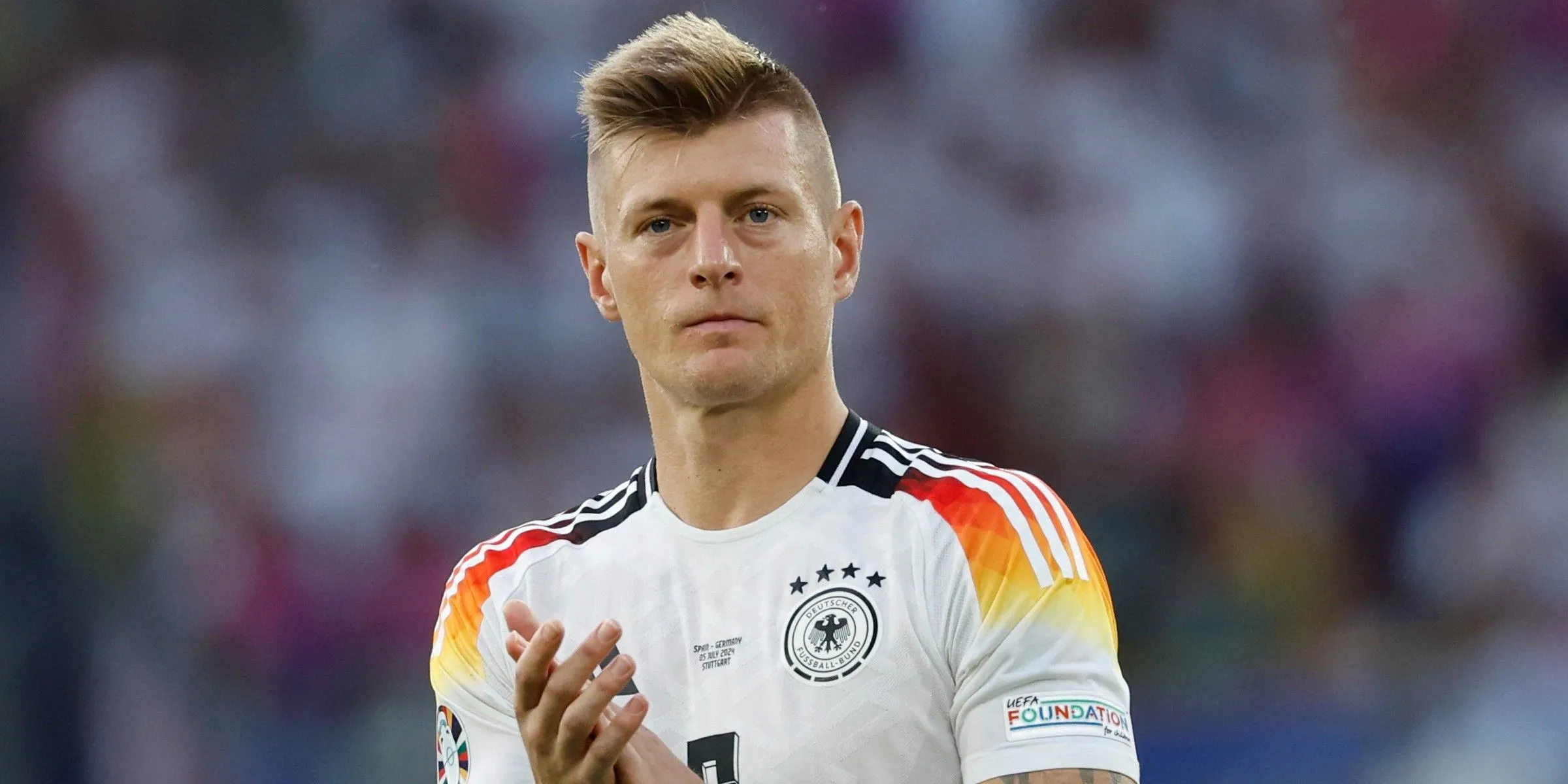 Tiền vệ Toni Kroos của Real Madrid và đội tuyển Đức