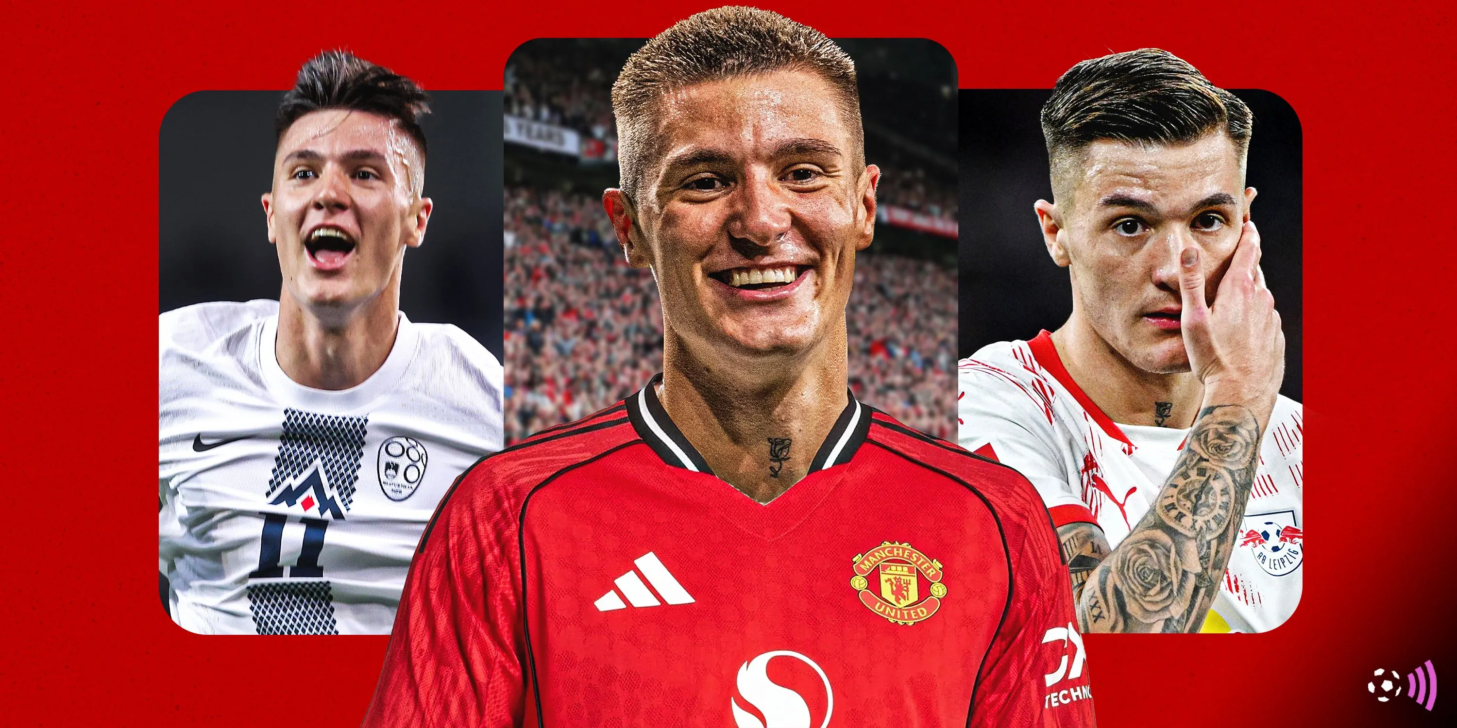 Benjamin Sesko trong màu áo Man Utd tại Premier League