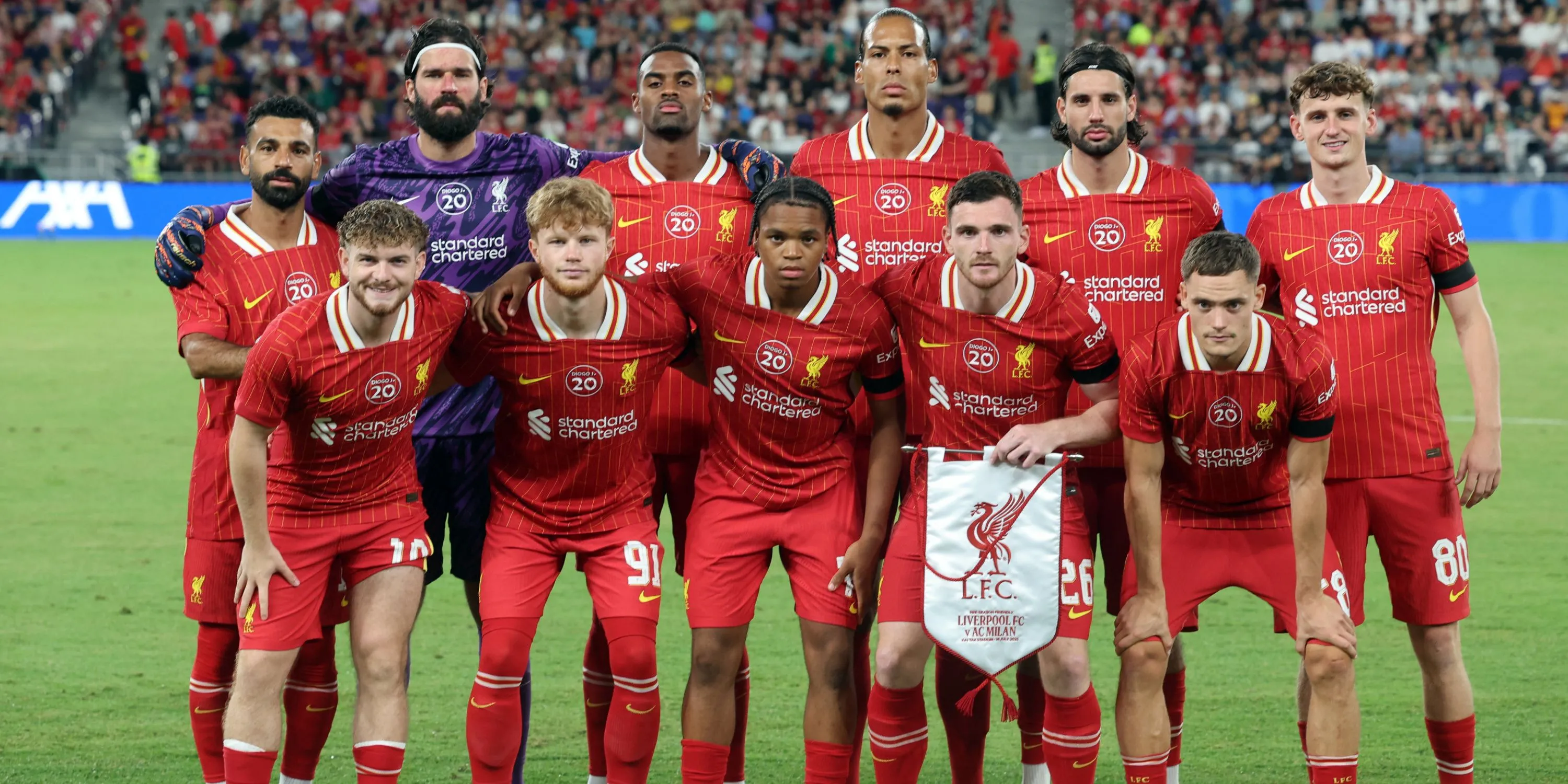 Tân binh Liverpool cùng các cầu thủ khác công bố số áo mới cho mùa giải Ngoại hạng Anh 2025/26