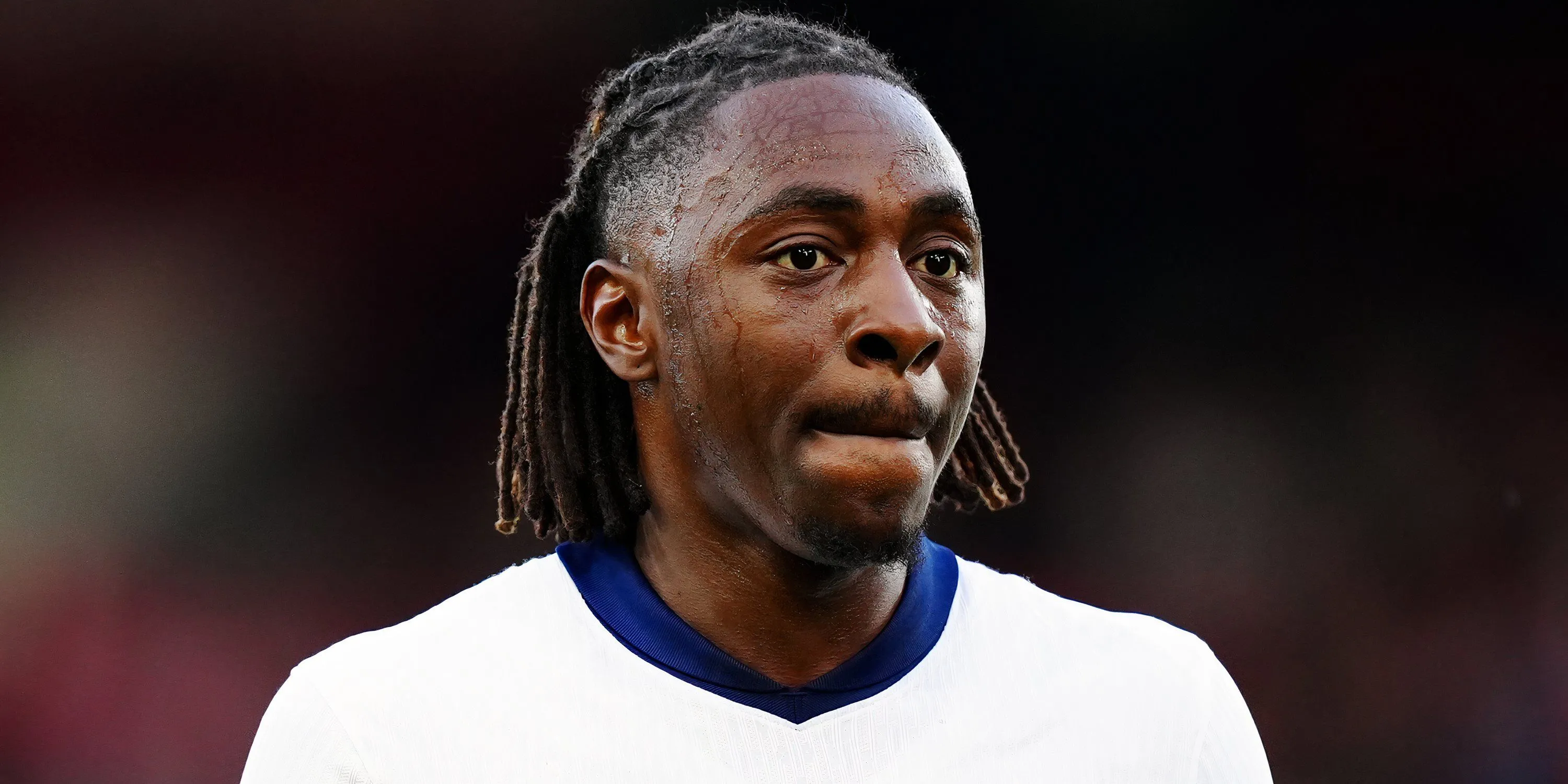 Tiền vệ Eberechi Eze trong màu áo đội tuyển Anh, mục tiêu hàng đầu của Arsenal