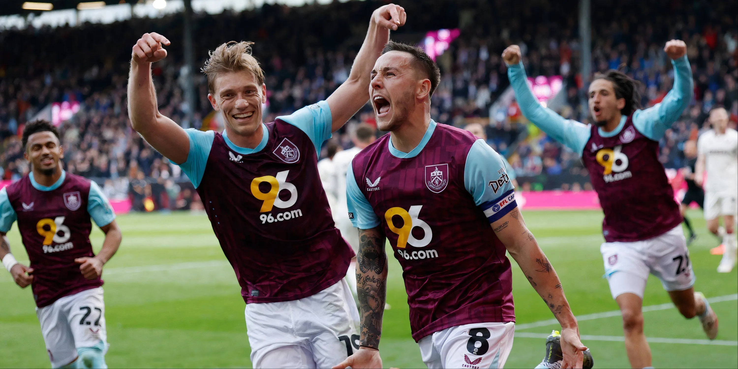 Tiền vệ Josh Brownhill trong màu áo Burnley, mục tiêu chính của Everton trong kỳ chuyển nhượng tự do