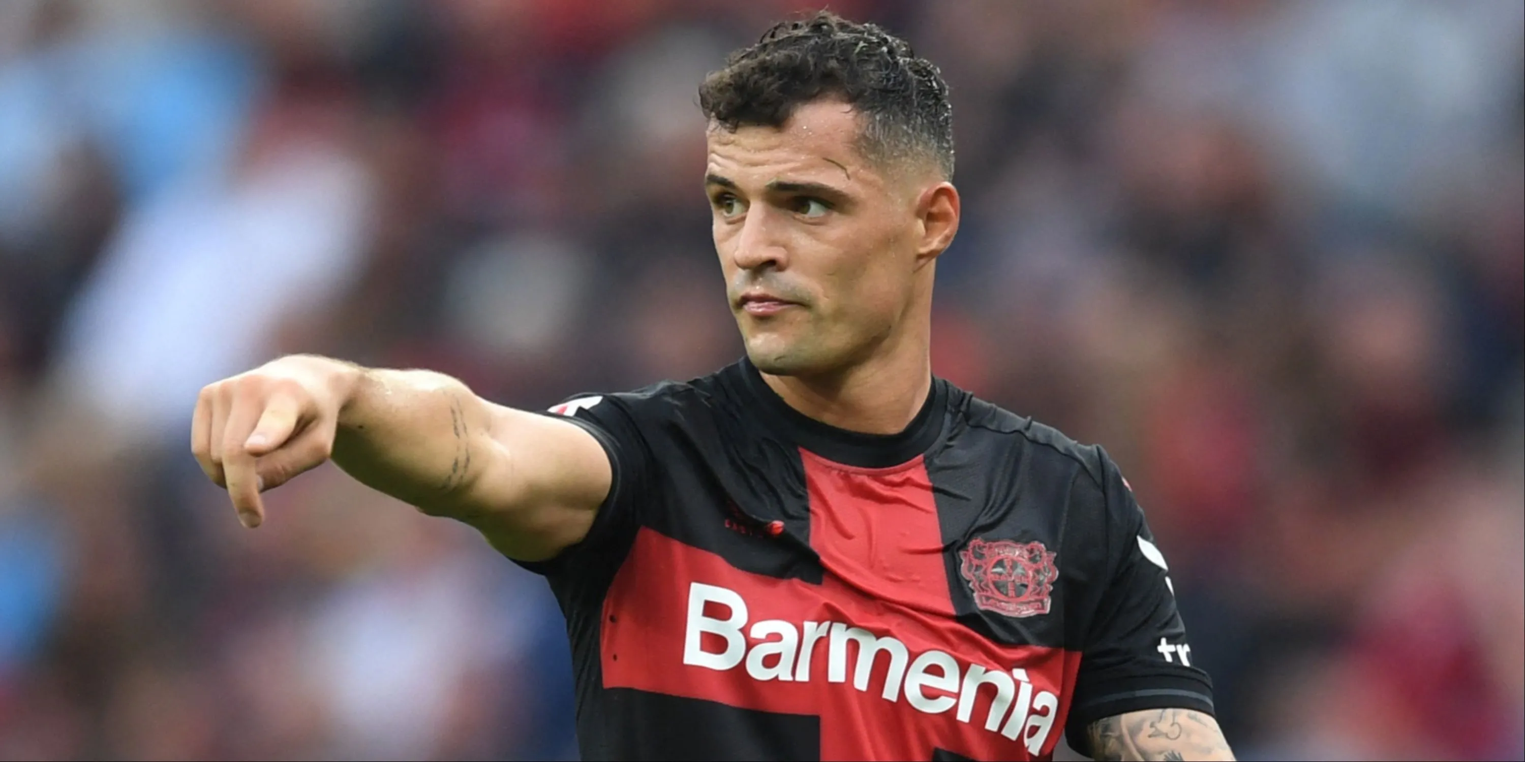 Granit Xhaka thời còn ở Arsenal và khoảnh khắc chuyển sang Bayer Leverkusen