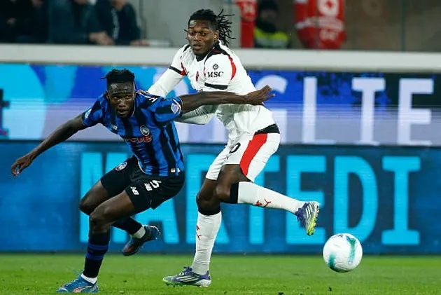 Rafael Leão thi đấu mờ nhạt, ít chạm bóng và thiếu đột biến khiến hàng công Milan gặp bế tắc